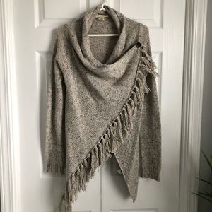 ✨Lovestitch Asymmetrical Gray Sweater from Vici